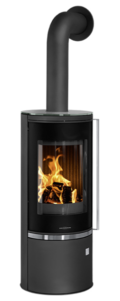 kamīnkrāsnis oranier arena stikla virsma