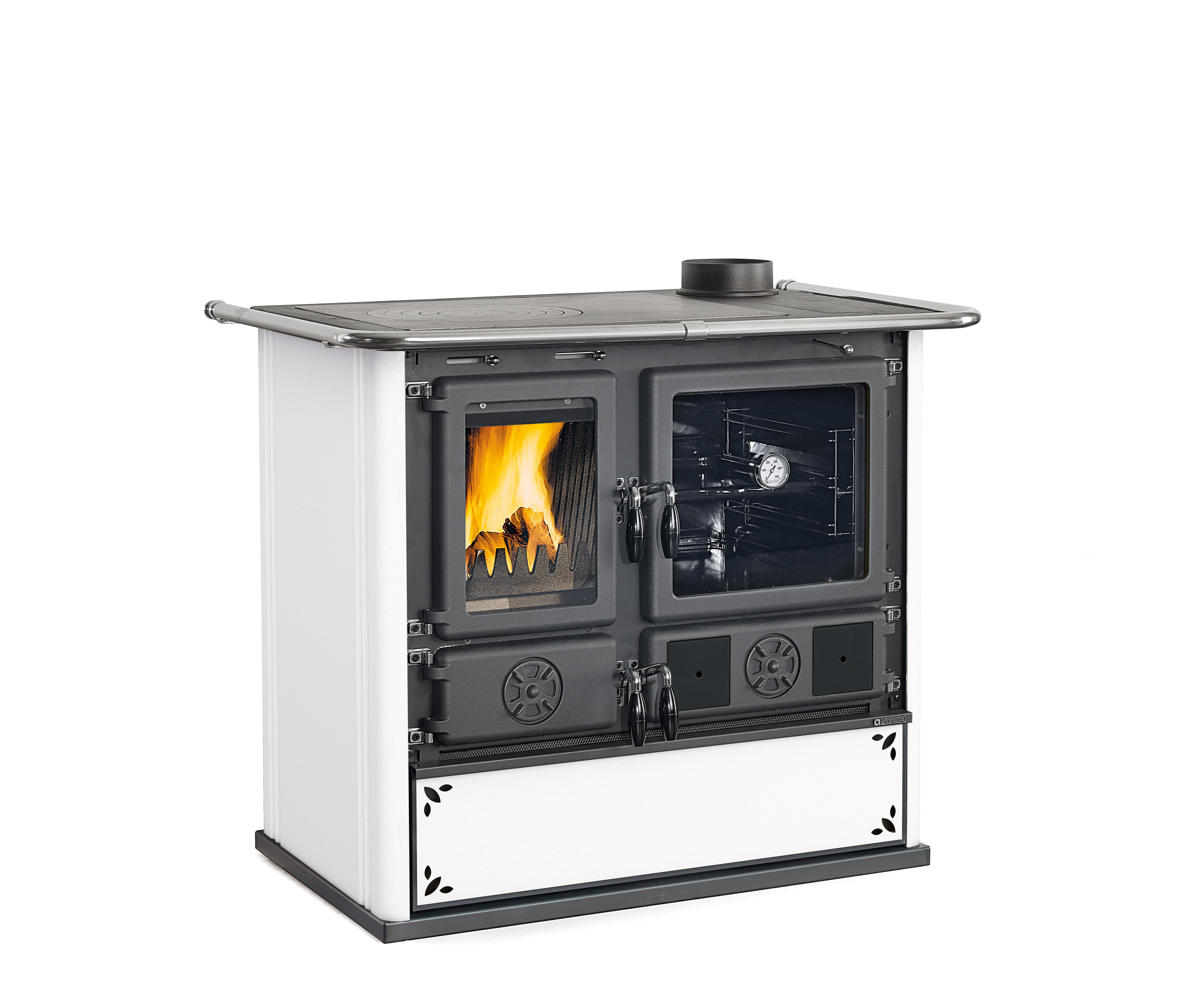 malkas plītis la nordica rosa steel balta