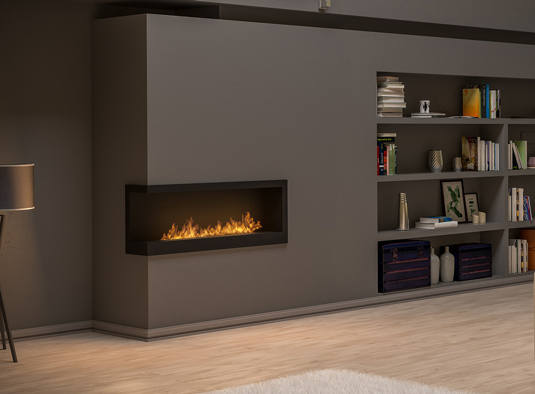 biokamīns simple fire corner 1200 l 2