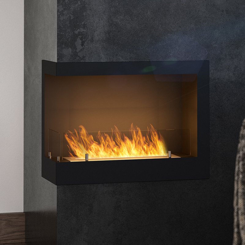 biokamīni simple fire corner 600 l