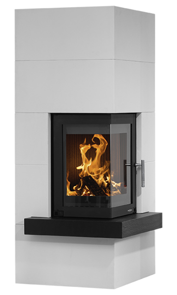 dizaina kamīni oranier club w+ betona plaukts