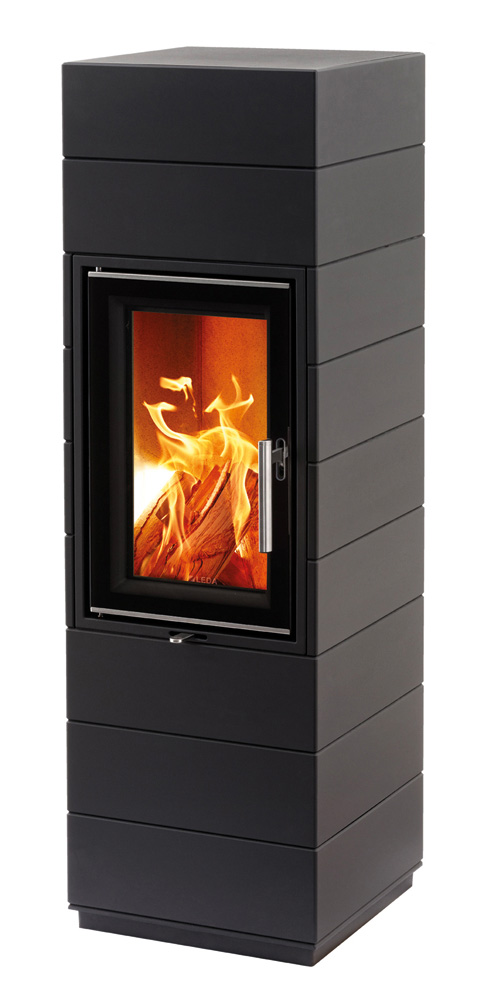 kamīnkrāsns leda corna melna