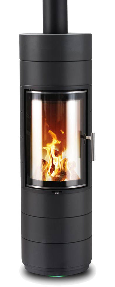 kamīnkrāsns leda peppa melna