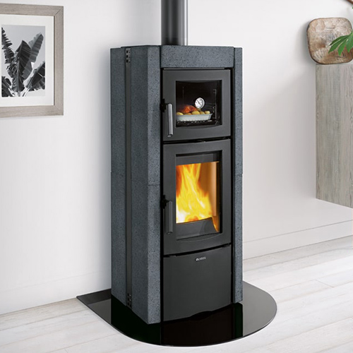 kamīnkrāsnis la nordica ester forno evo ar cepeškrāsni