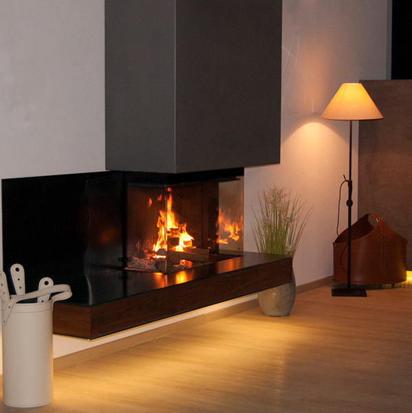 kamīnu kurtuves m-design luna diamond 800dc