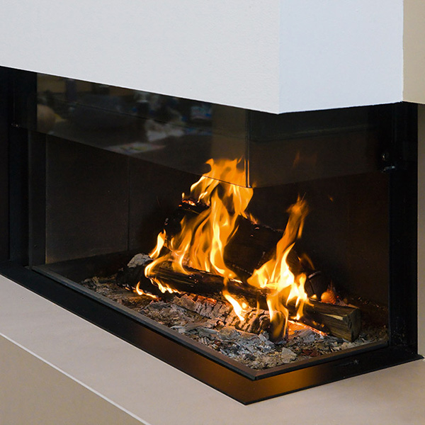 kamīnu kurtuves m-design luna diamond 900cl/cr