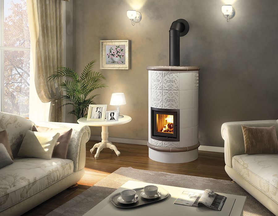 keramikas kamīnkrāsns la stubetta rondo 5