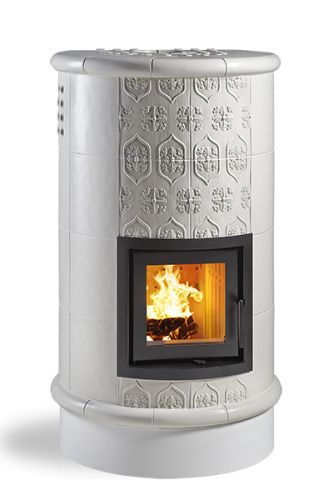 keramikas kamīnkrāsnis cerampiu la stubetta rondo