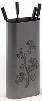 kamīna piederumi boheme pelēkā krāsā